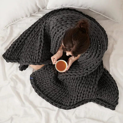 Plush Heavy Blanket for Restful Nights