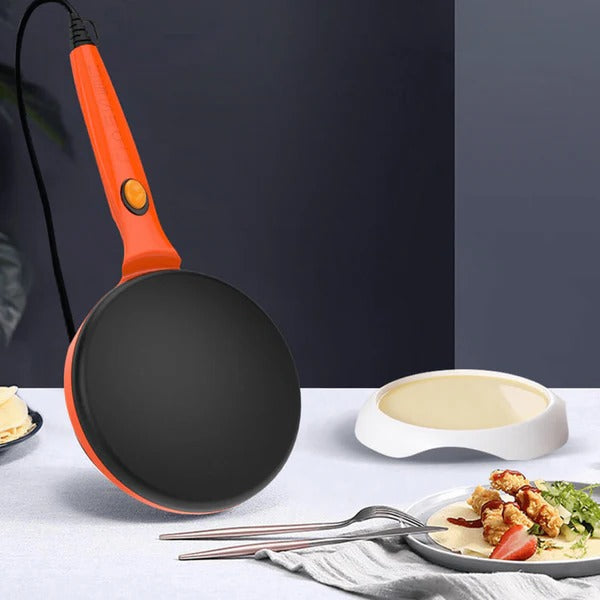 Easy Use Electric Crepe Pan Non Stick Griddle Maker