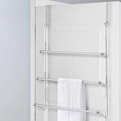 Space Saving Bathroom Towel Bar Rack Organizer - Halri