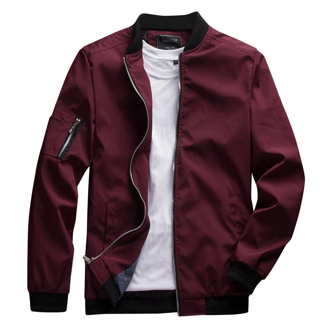 Slim Fit Casual Mens Summer Jacket