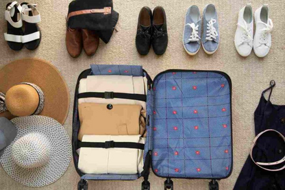 Portable Collapsible Luggage with Spinner Wheels