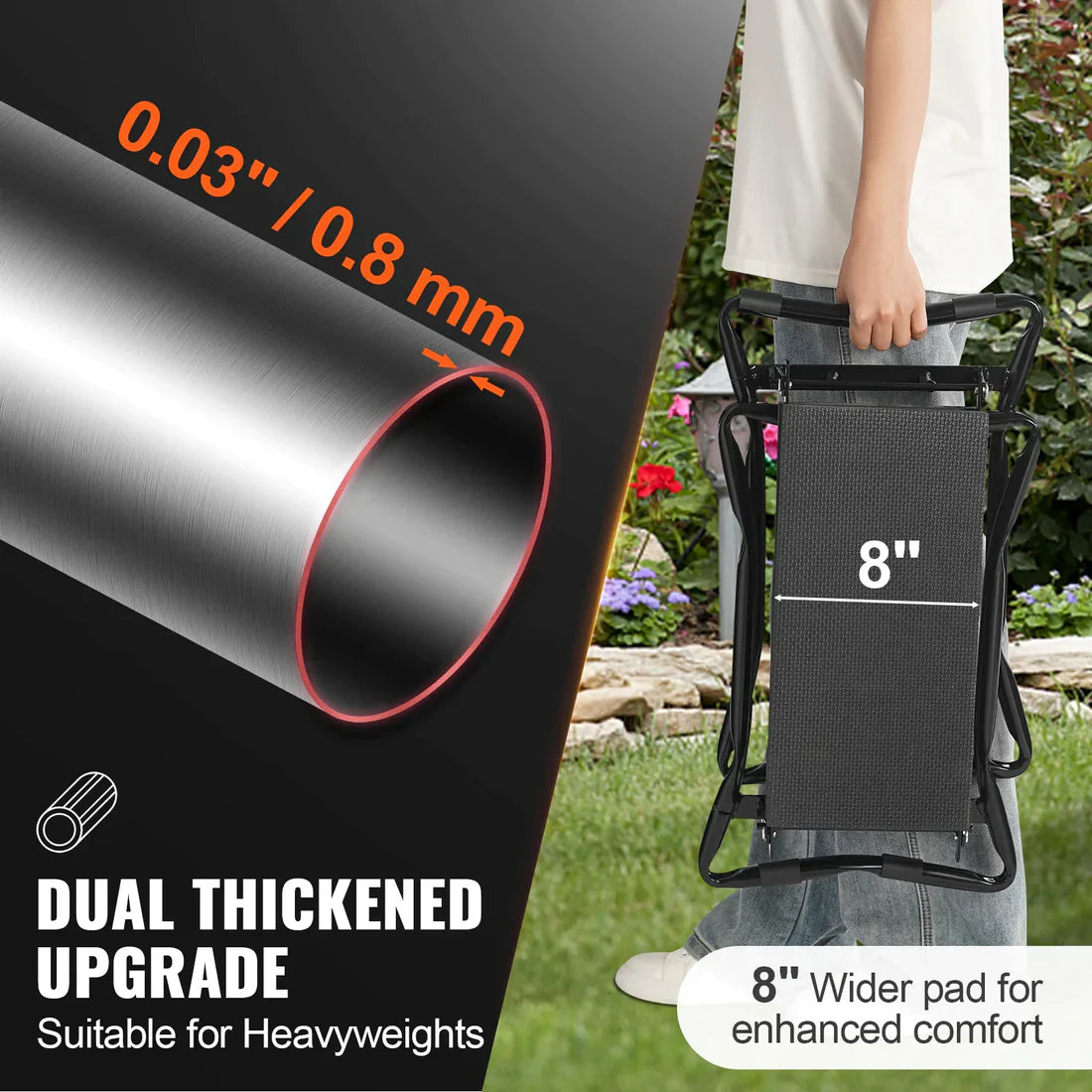 Comfortable Outdoor Knee Pad Stool