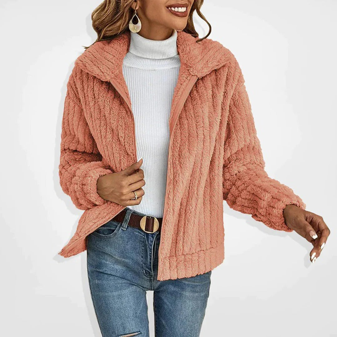 Women's Soft Cozy Fleece Cardigan - Befez