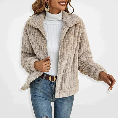 Women's Soft Oversized Fleece Cardigan