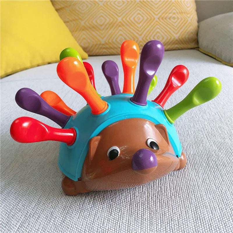 Interactive Hedgehog Toy for Kids Fine Motor Development - Halri
