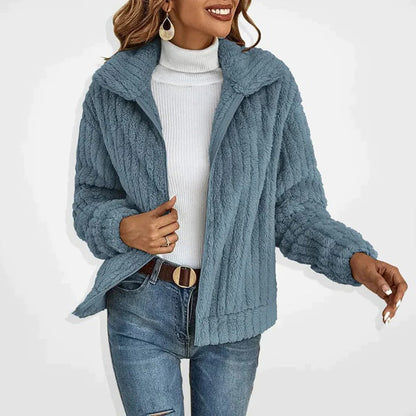 Women's Soft Oversized Fleece Cardigan
