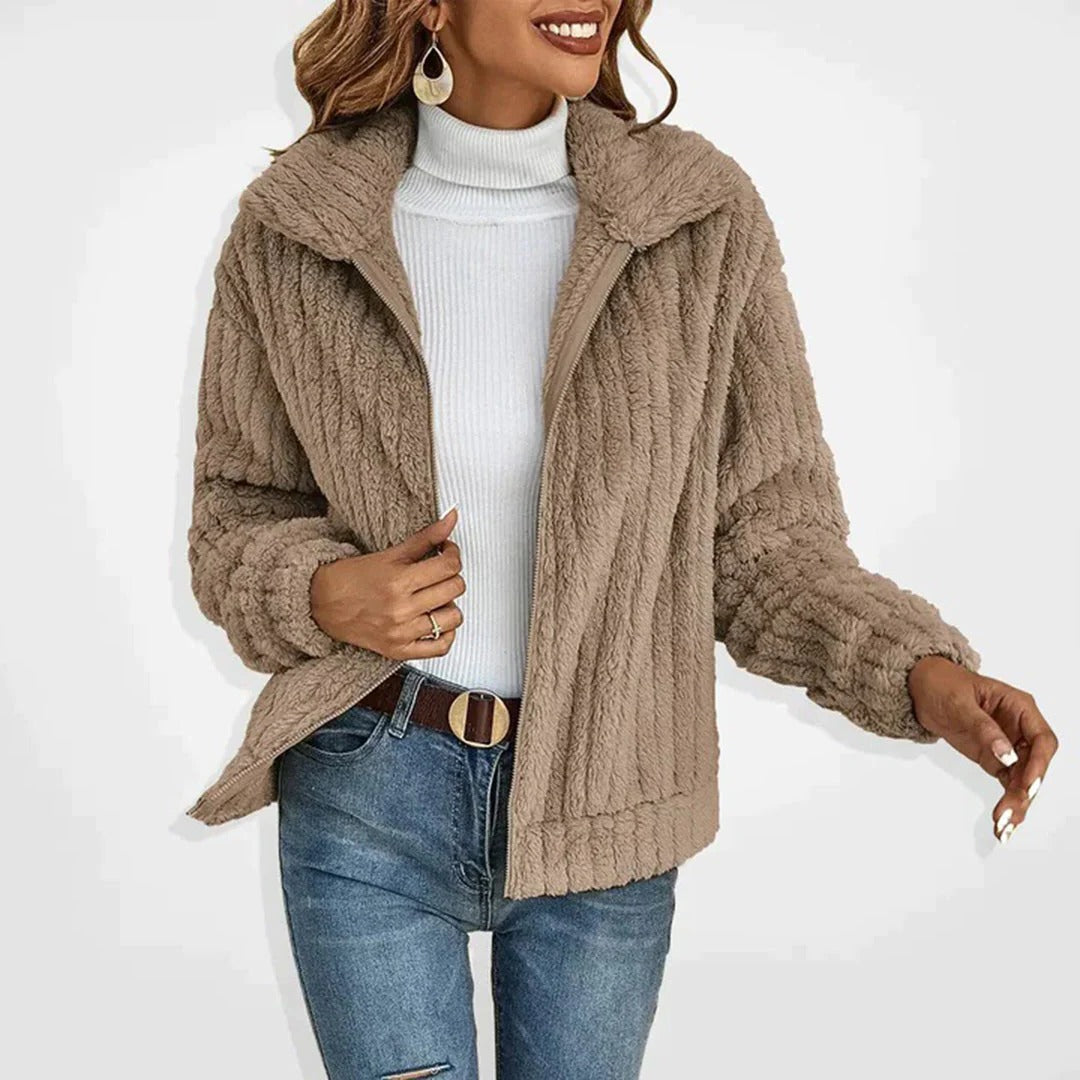Women's Soft Oversized Fleece Cardigan