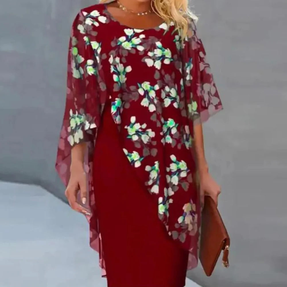 Beautiful Flower Women's Party Dress - Halri