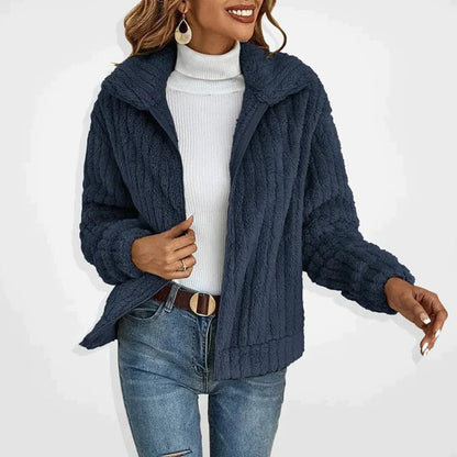 Women's Soft Oversized Fleece Cardigan