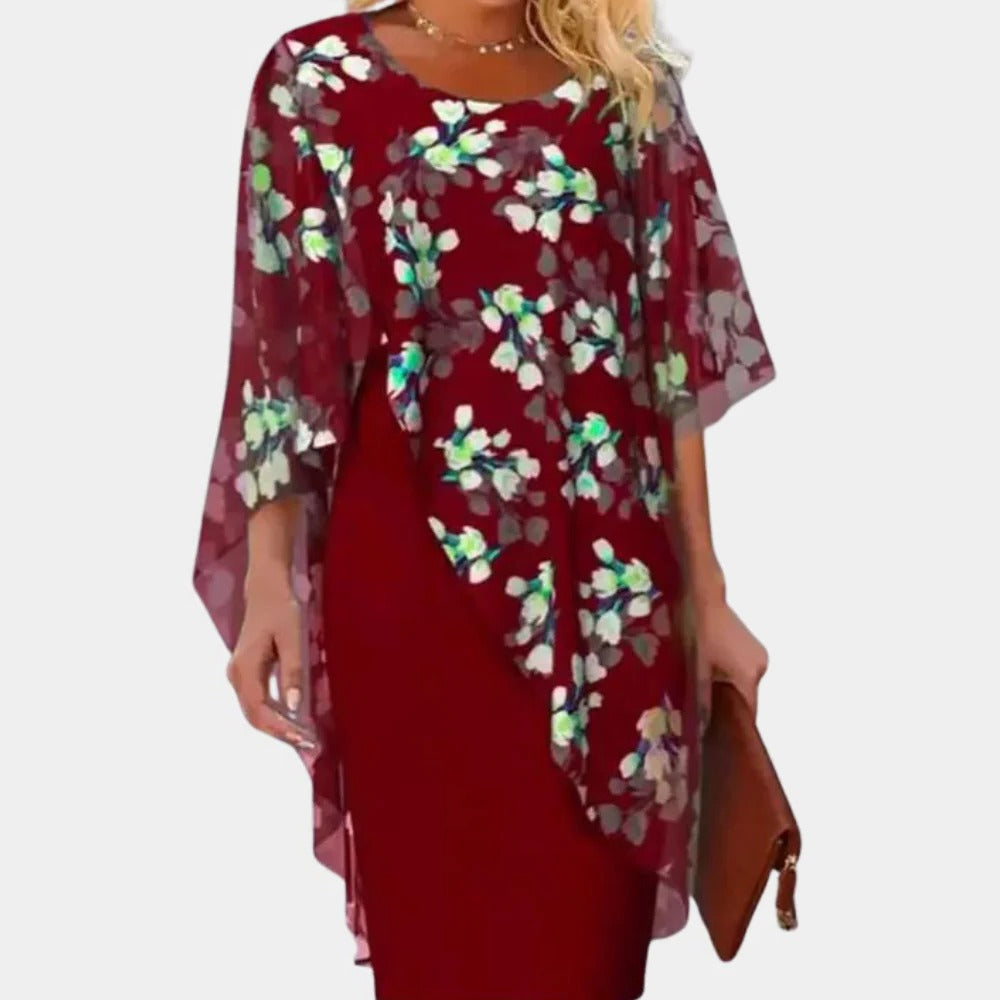 Beautiful Flower Women's Party Dress