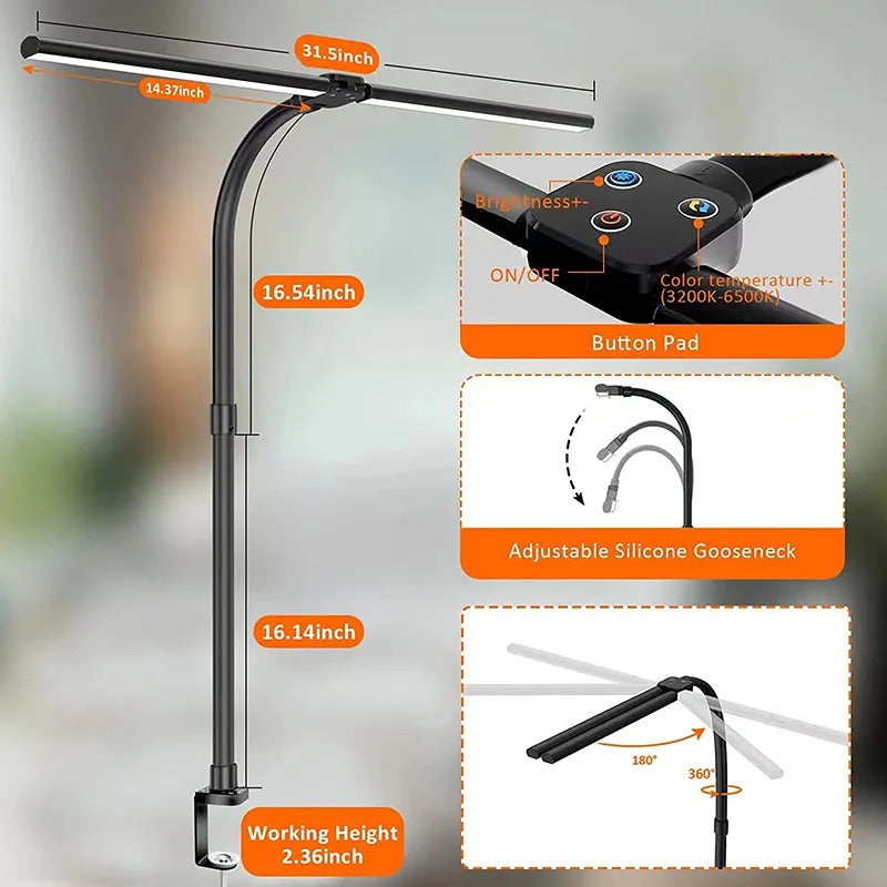 Compact Office Table Lamp
