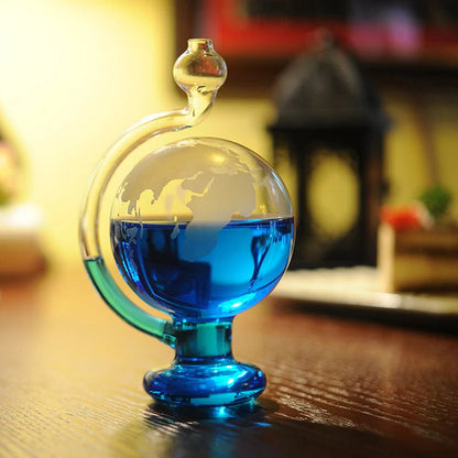 Clear Glass Storm Predictor Barometer Bottle - Halri