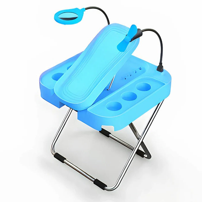 Comfortable Footrest with Built-in LED Light - Halri