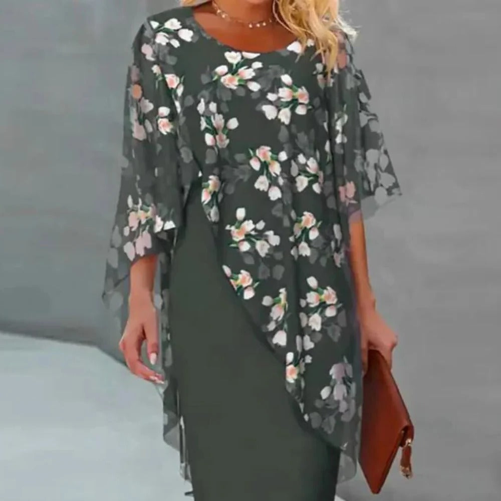 Beautiful Flower Women's Party Dress