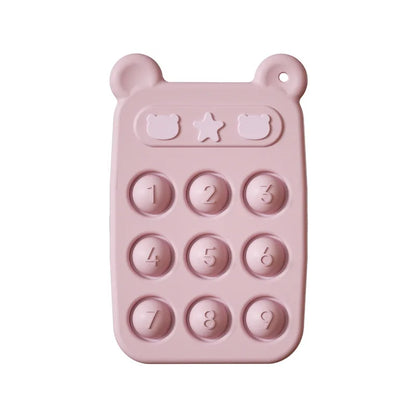 Silicone Baby Teether & Fidget Toy Set