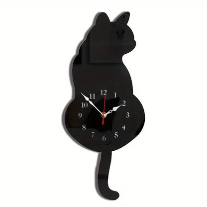 Cute Kitty Wall Clock