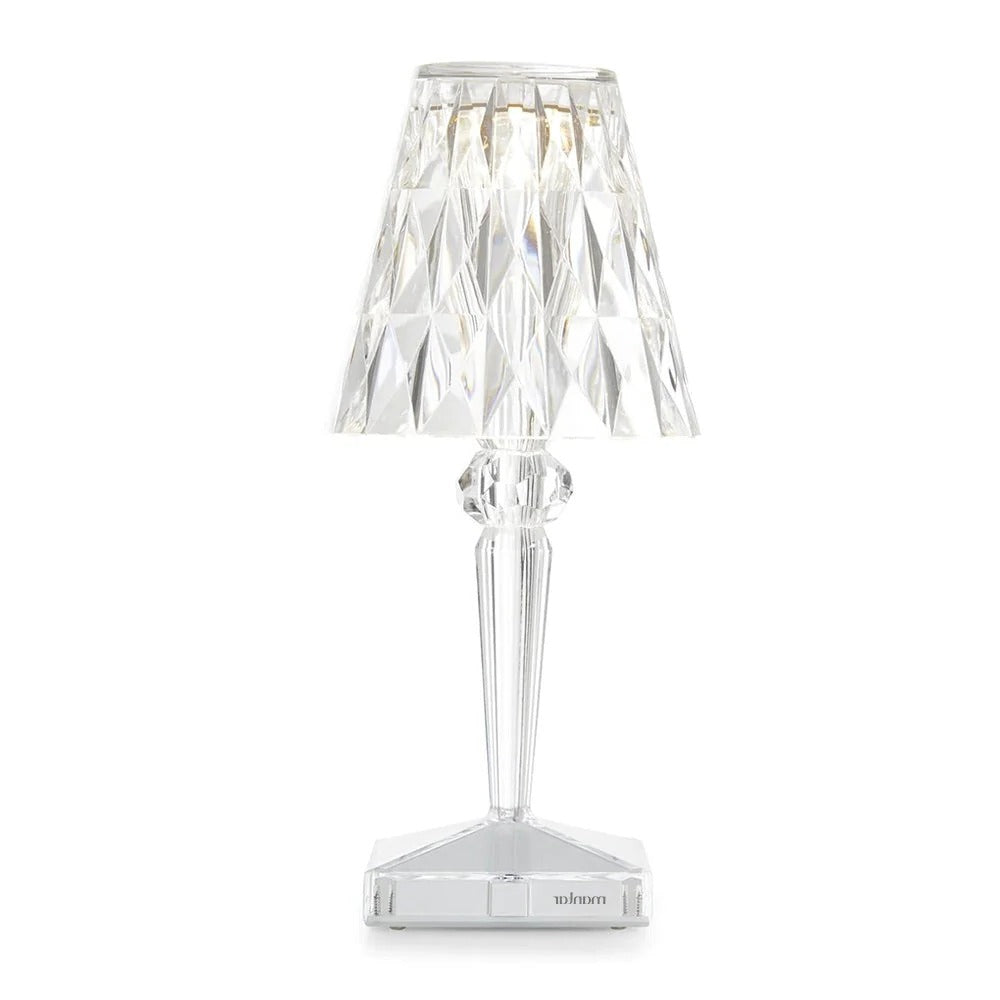 Luxury Glass Wireless Table Lamp - Halri