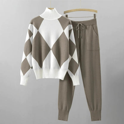 Cozy Knit Top and Bottom Set - Halri