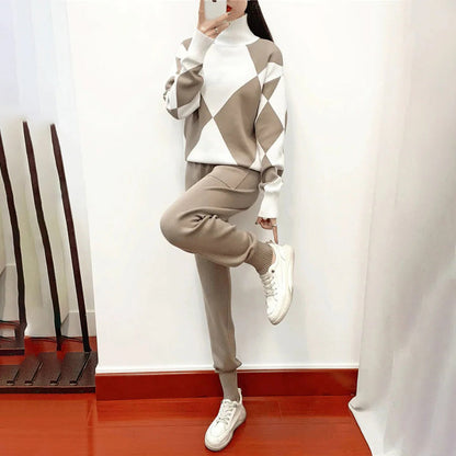 Cozy Knit Top and Bottom Set