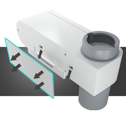 Sanitizing Toothbrush Holder with Built-in Toothpaste Dispenser