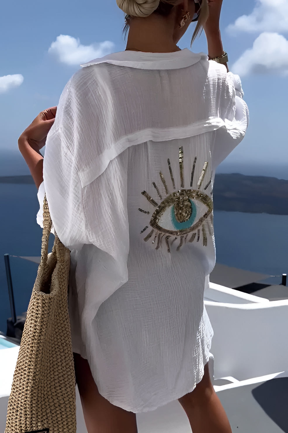 Sparkly Protective Eye Tee - Befez