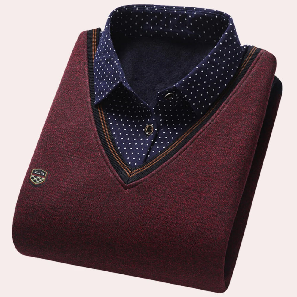 Classic Crew Neck Pullover Sweater