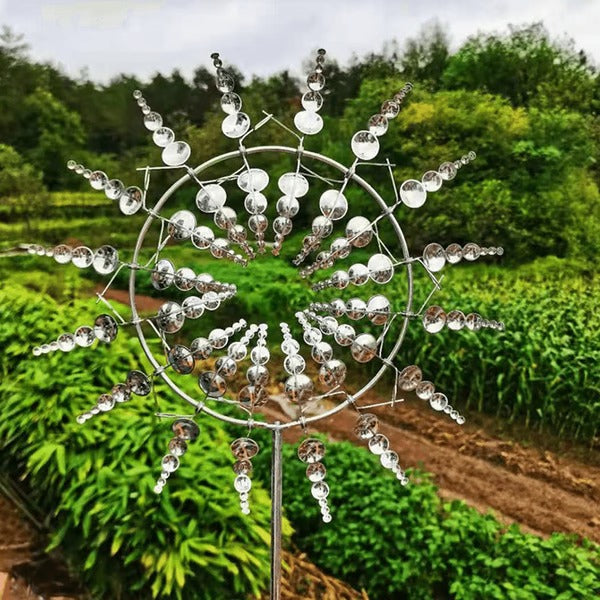 Outdoor Spin Windmill Garden Decor