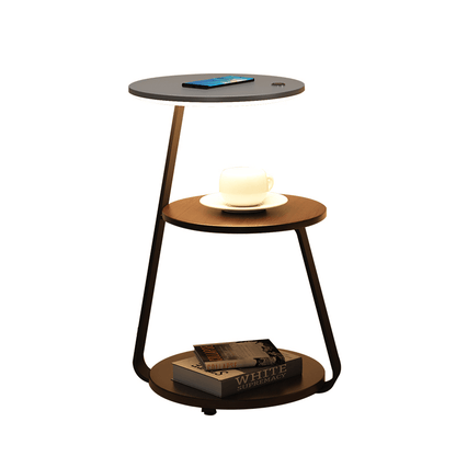Compact 2-Tier Space Saving Table Lamp