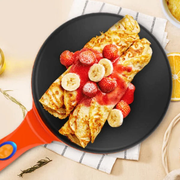 Easy Use Electric Crepe Pan Non Stick Griddle Maker - Halri