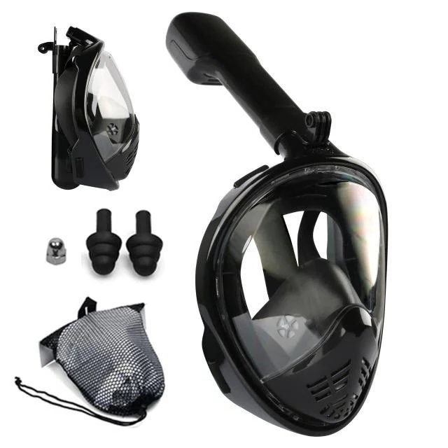 Clear Vision Scuba Dive Full Face Mask - Halri