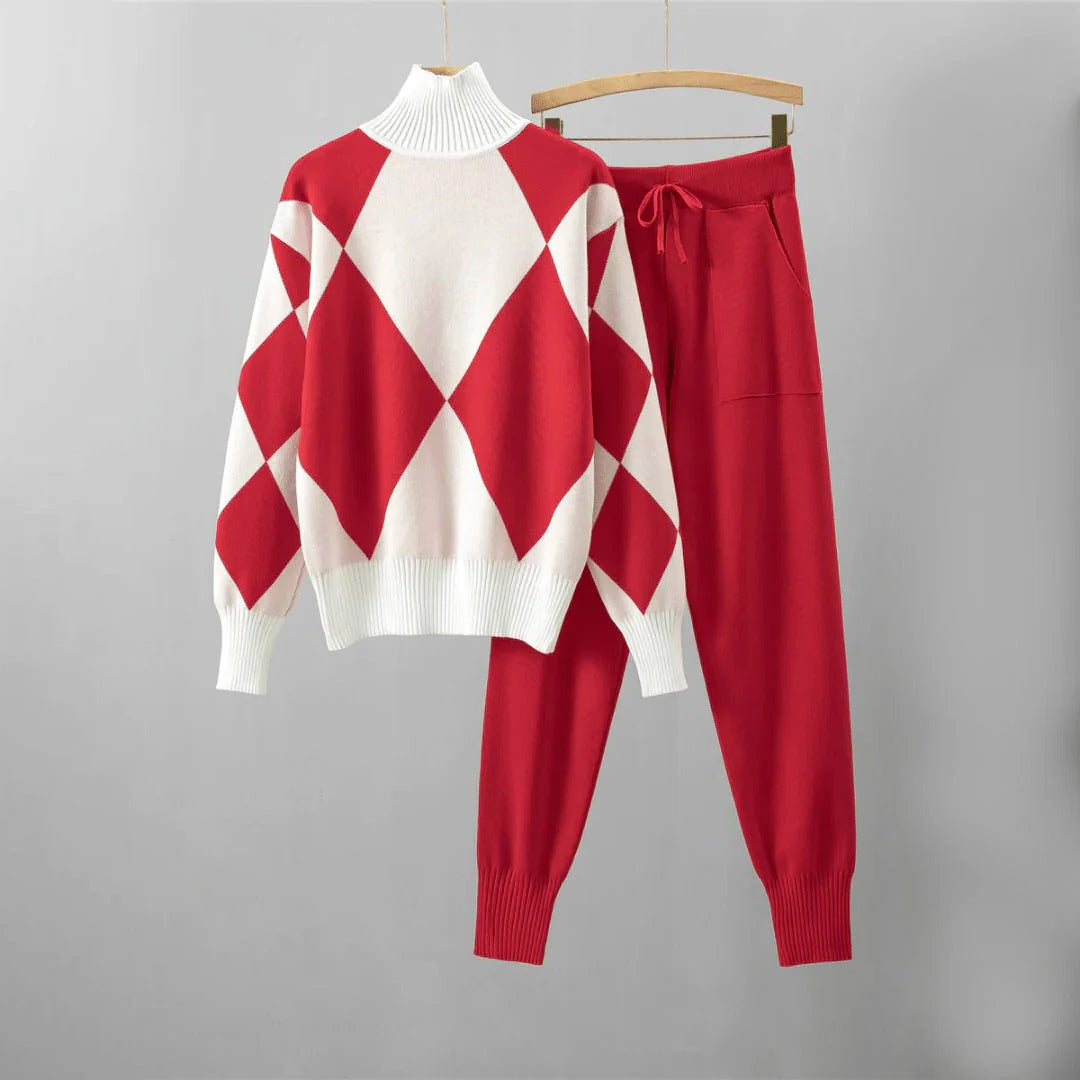 Cozy Knit Top and Bottom Set