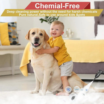 Powerful Heavy Duty Steam Cleaner with Accessories