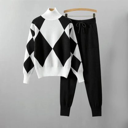 Cozy Knit Top and Bottom Set
