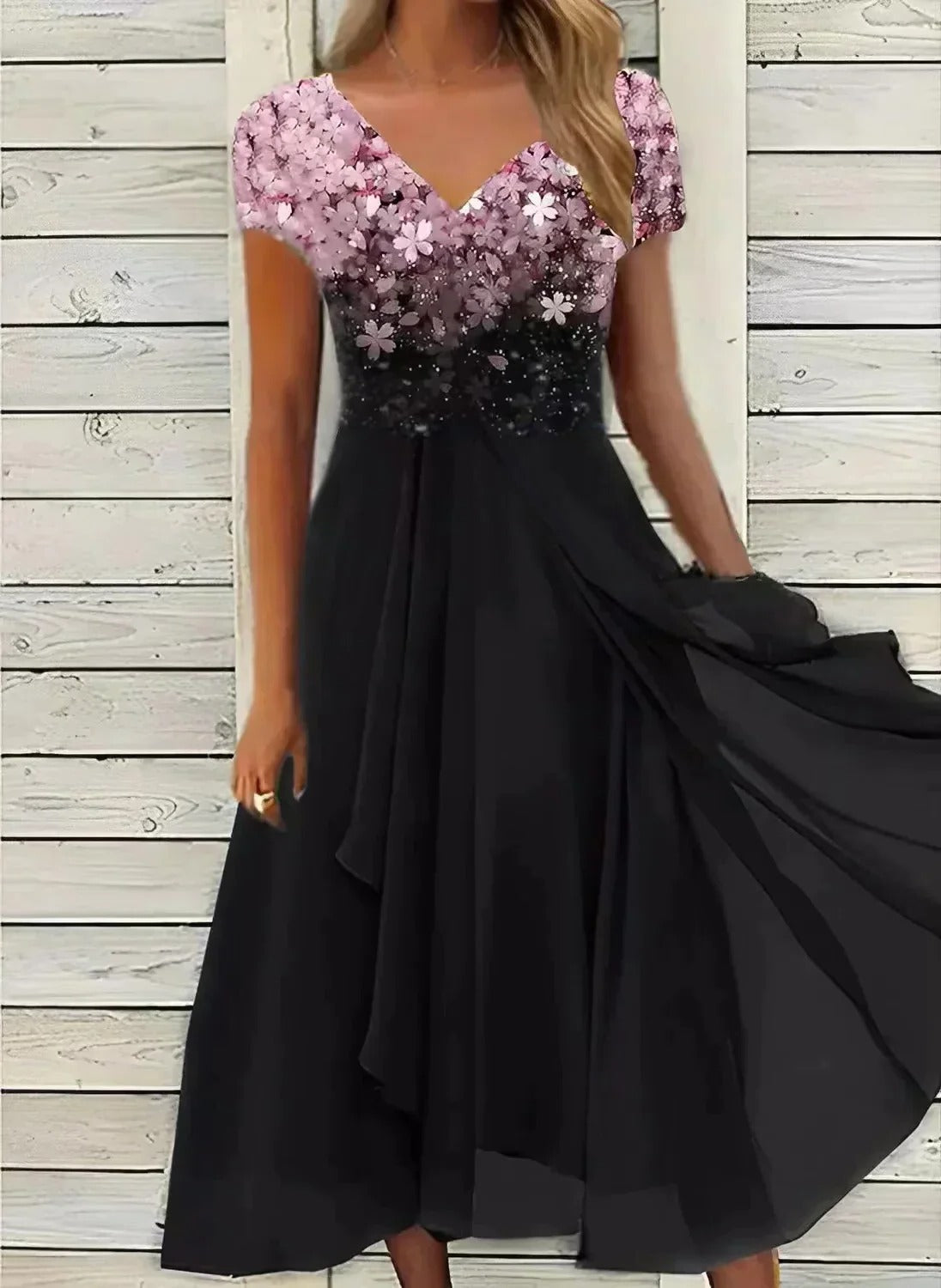 Elegant Lightweight Evening Gown