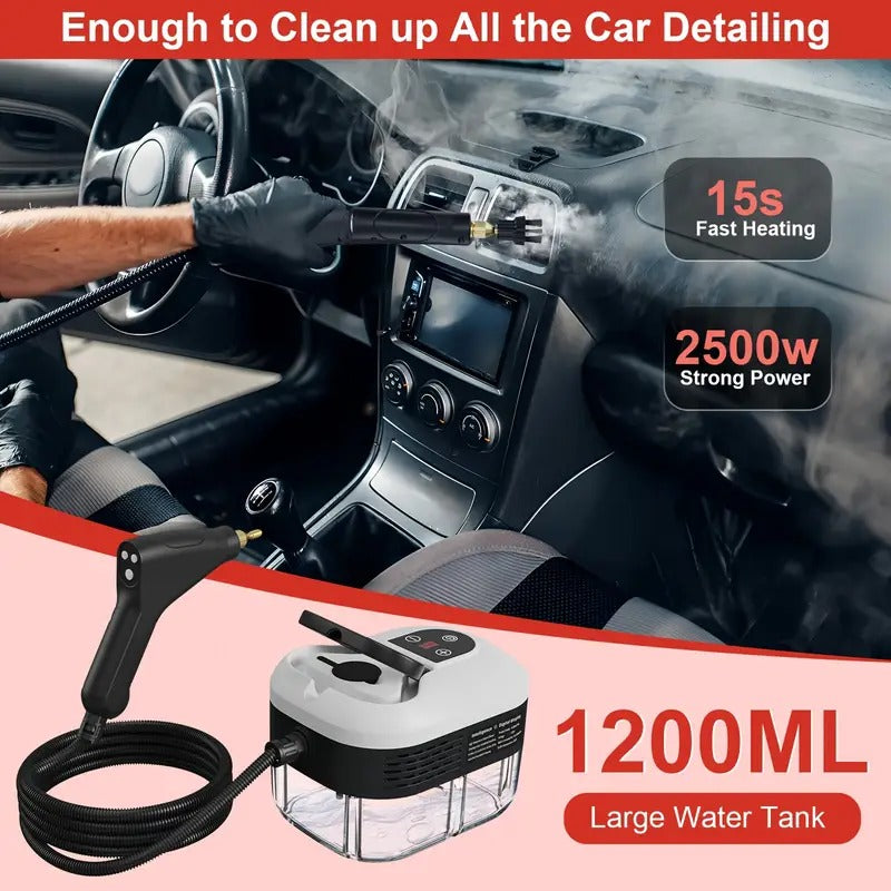 Powerful Heavy Duty Steam Cleaner with Accessories