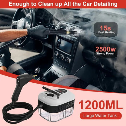 Powerful Heavy Duty Steam Cleaner with Accessories