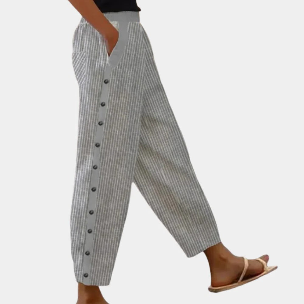 Fashionable Black and White Women's pants