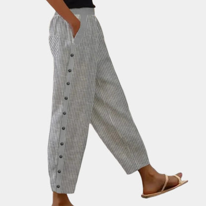 Fashionable Black and White Women's pants