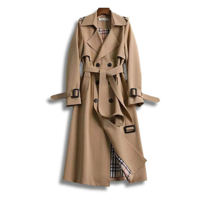 Elegant Water Resistant Trench Coat - Halri