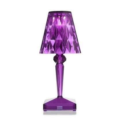 Luxury Glass Wireless Table Lamp