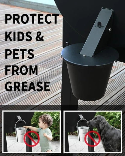 Improved BBQ Drip Tray Collector