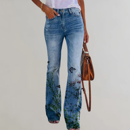 Ladies Wide Leg Pants