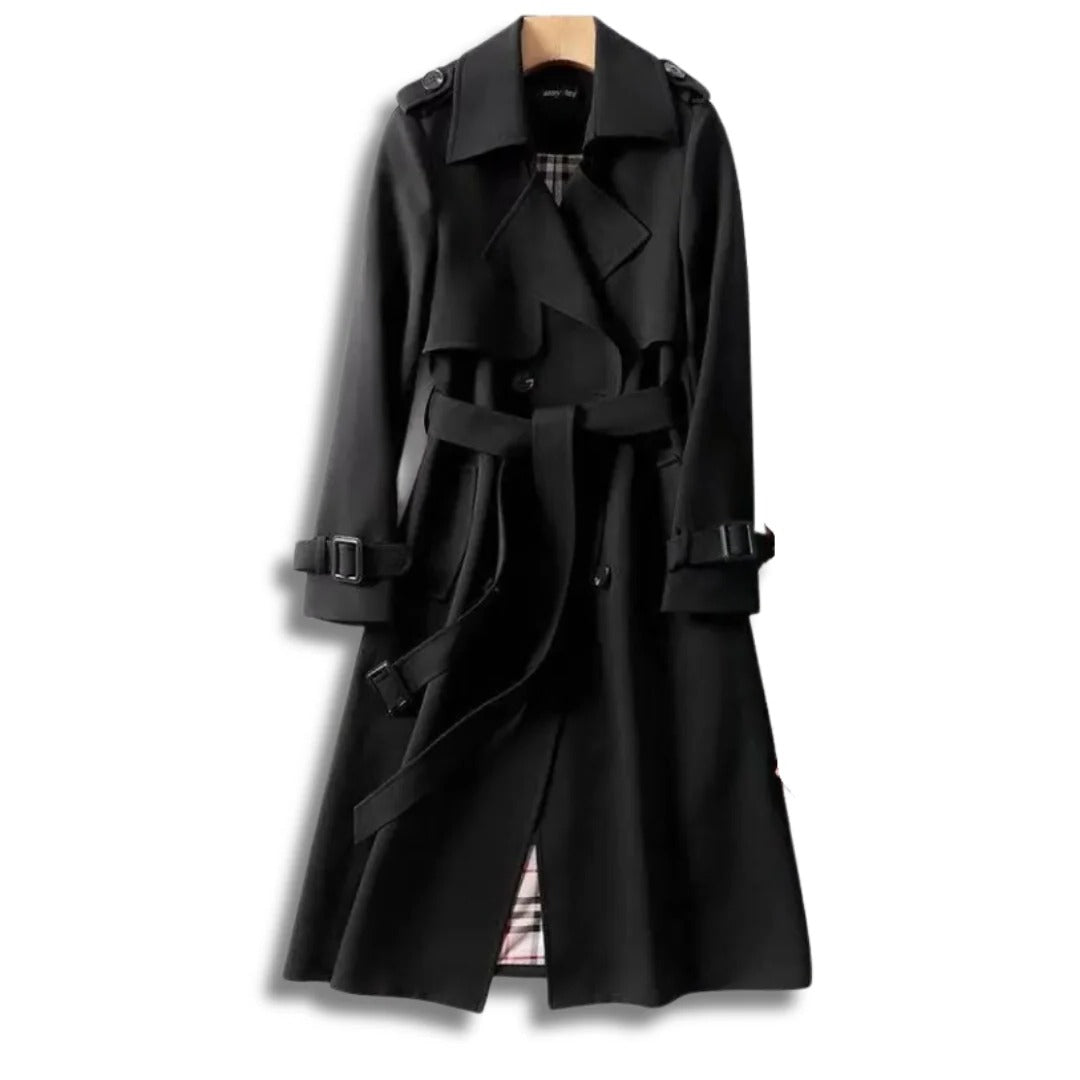 Elegant Water Resistant Trench Coat