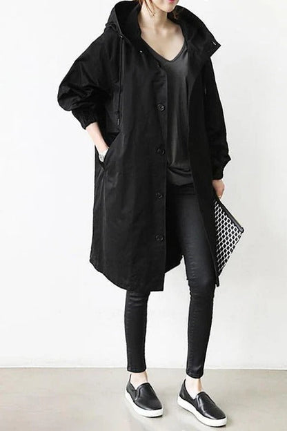 Waterproof Long Parka Rain Coat