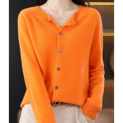 Ladies' Crew Neck Knit Sweater