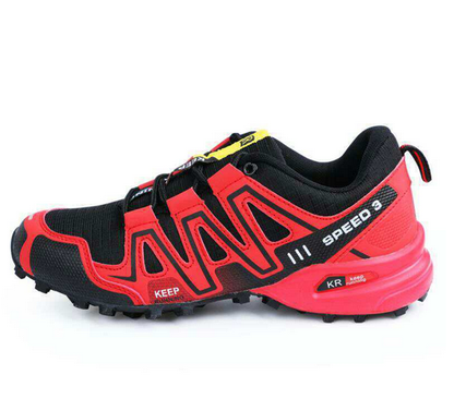 Tough Outdoor Hiking Boots Blue Green