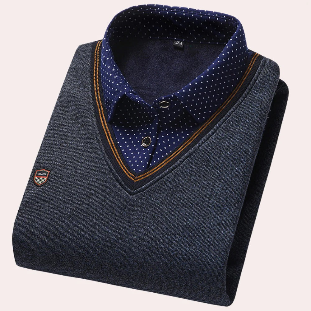 Classic Crew Neck Pullover Sweater