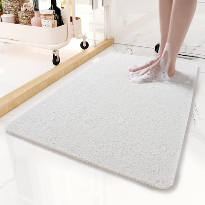 Grip Bathroom Shower Mat with Fast Drainage and Support
