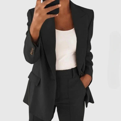 Elegant Fashionable Women's Blazer Set - Halri