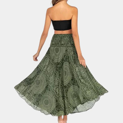Flowy Long Women's Skirt